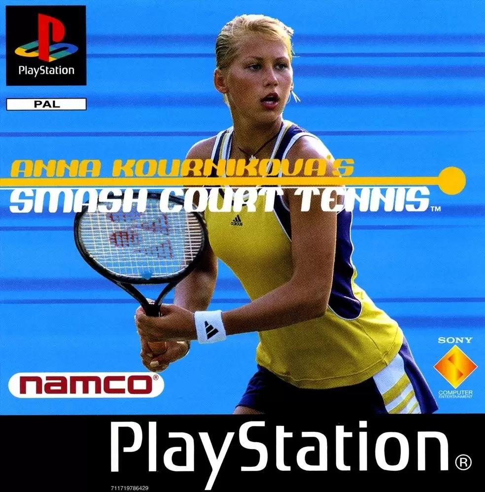 Jeux Playstation PS1 - Anna Kournikova\'s Smash Court Tennis