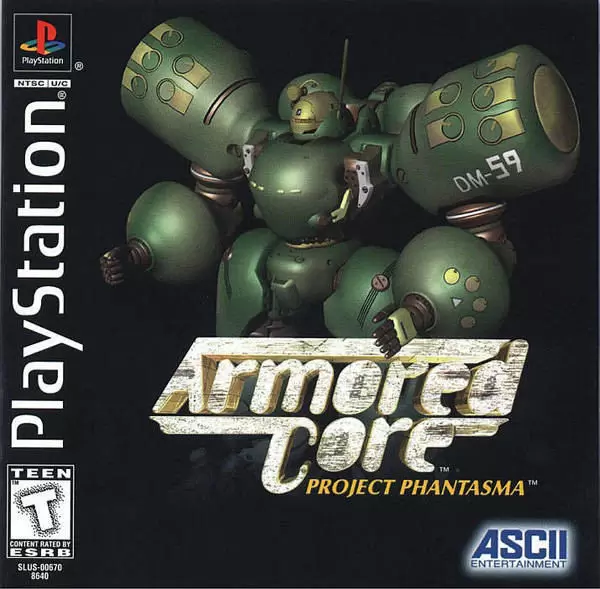 Playstation games - Armored Core: Project Phantasma