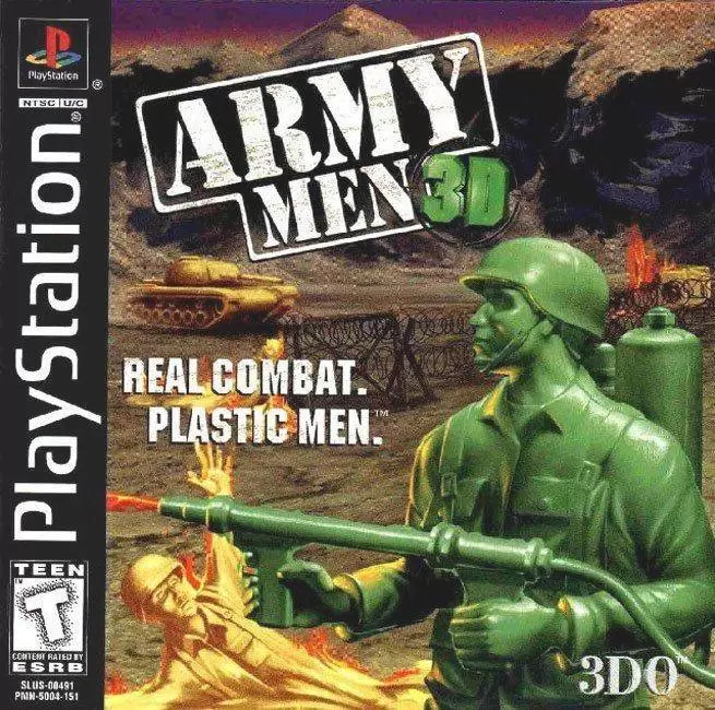 Jeux Playstation PS1 - Army Men 3D