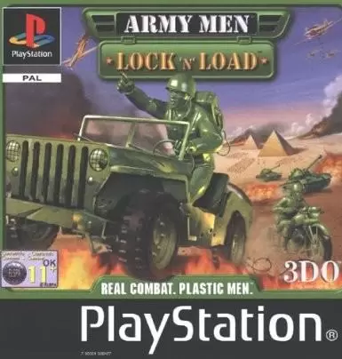 Playstation games - Army Men: Lock \'n\' Load