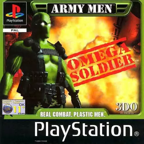Playstation games - Army Men: Omega Soldier