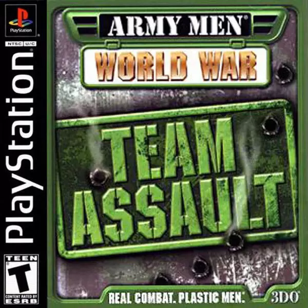Jeux Playstation PS1 - Army Men World War: Team Assault