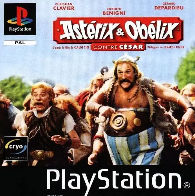 Jeux Playstation PS1 - Astérix & Obélix contre César