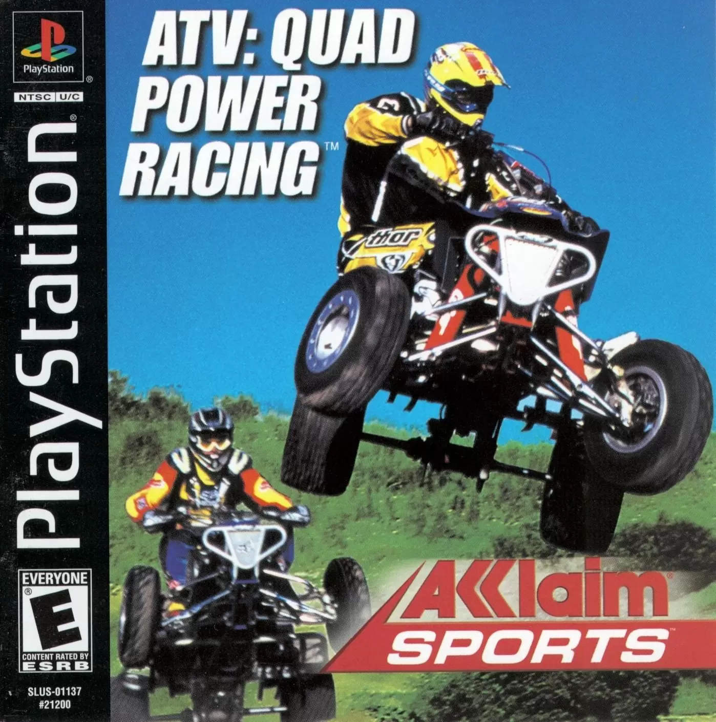 Jeux Playstation PS1 - ATV Quad Power Racing