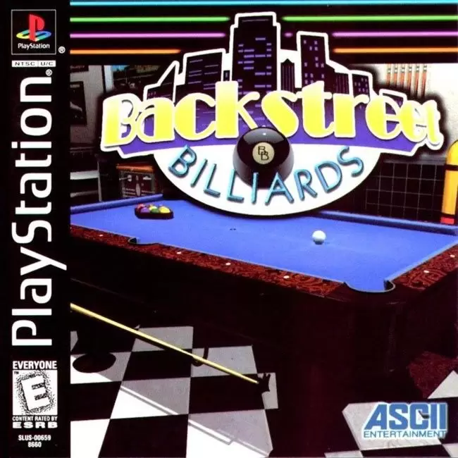 Jeux Playstation PS1 - Backstreet Billiards