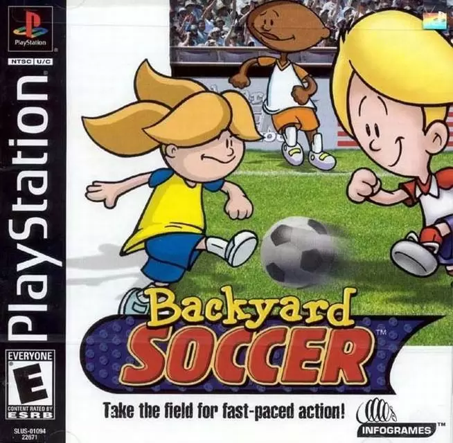 Jeux Playstation PS1 - Backyard Soccer
