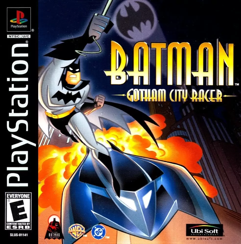 Jeux Playstation PS1 - Batman: Gotham City Racer