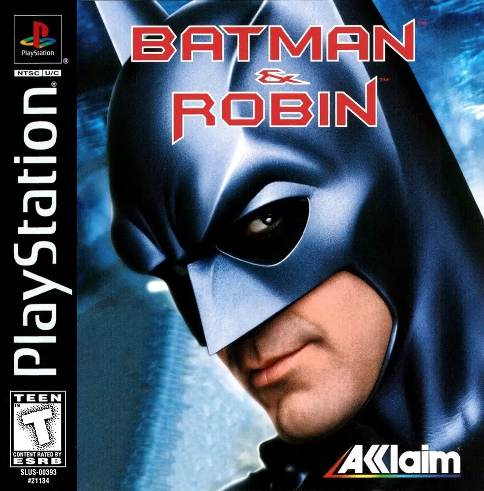 Playstation games - Batman & Robin