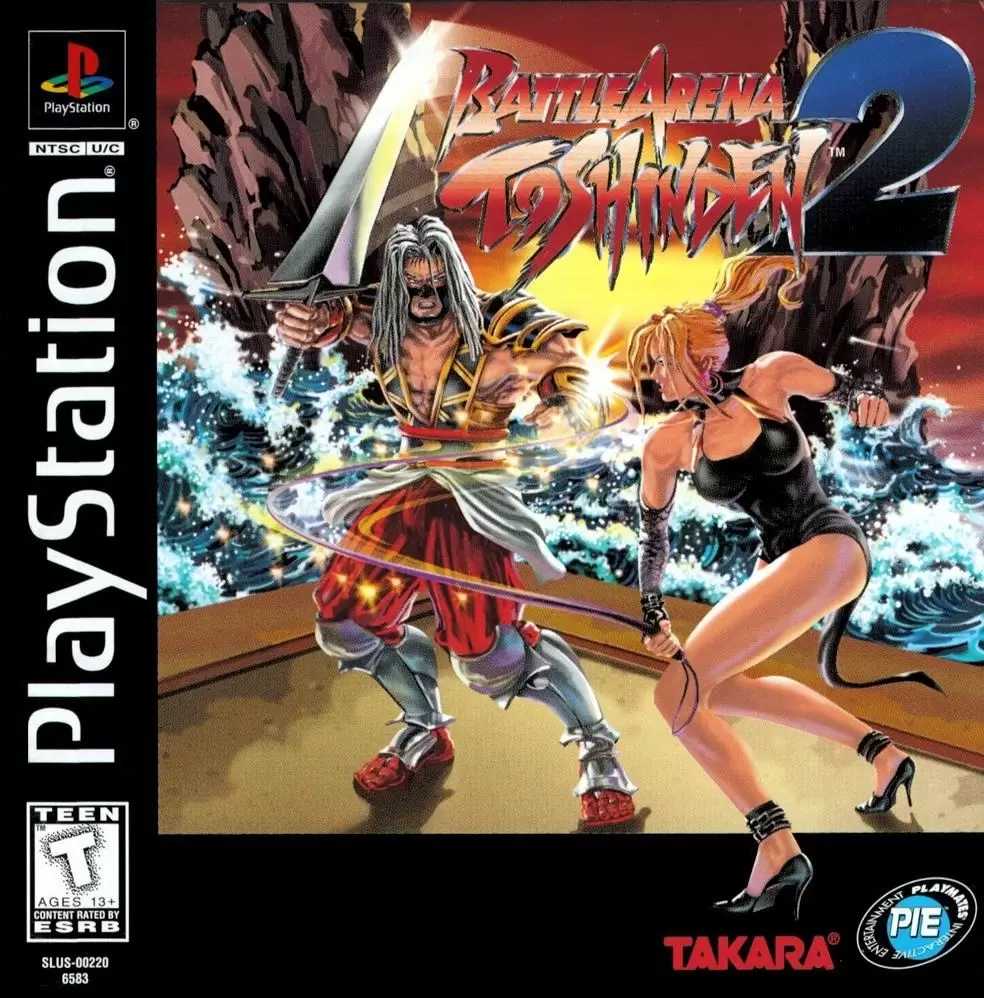Playstation games - Battle Arena Toshinden 2