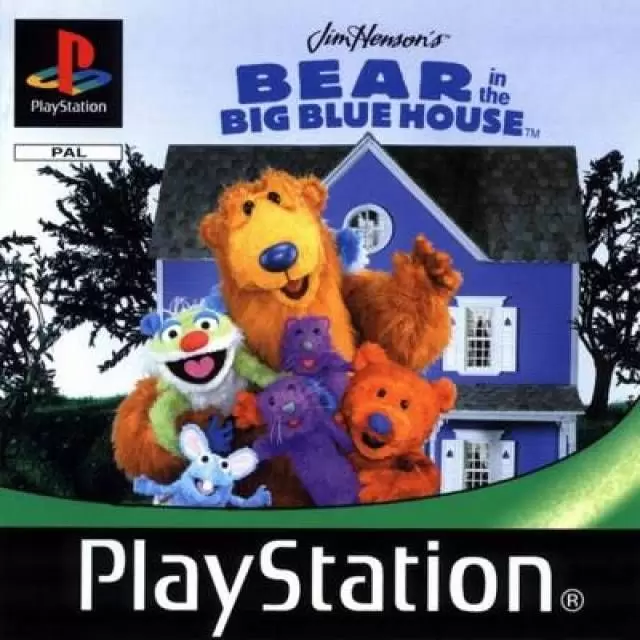 Jeux Playstation PS1 - Bear in the Big Blue House