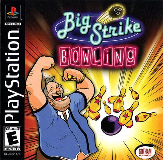 Playstation games - Big Strike Bowling
