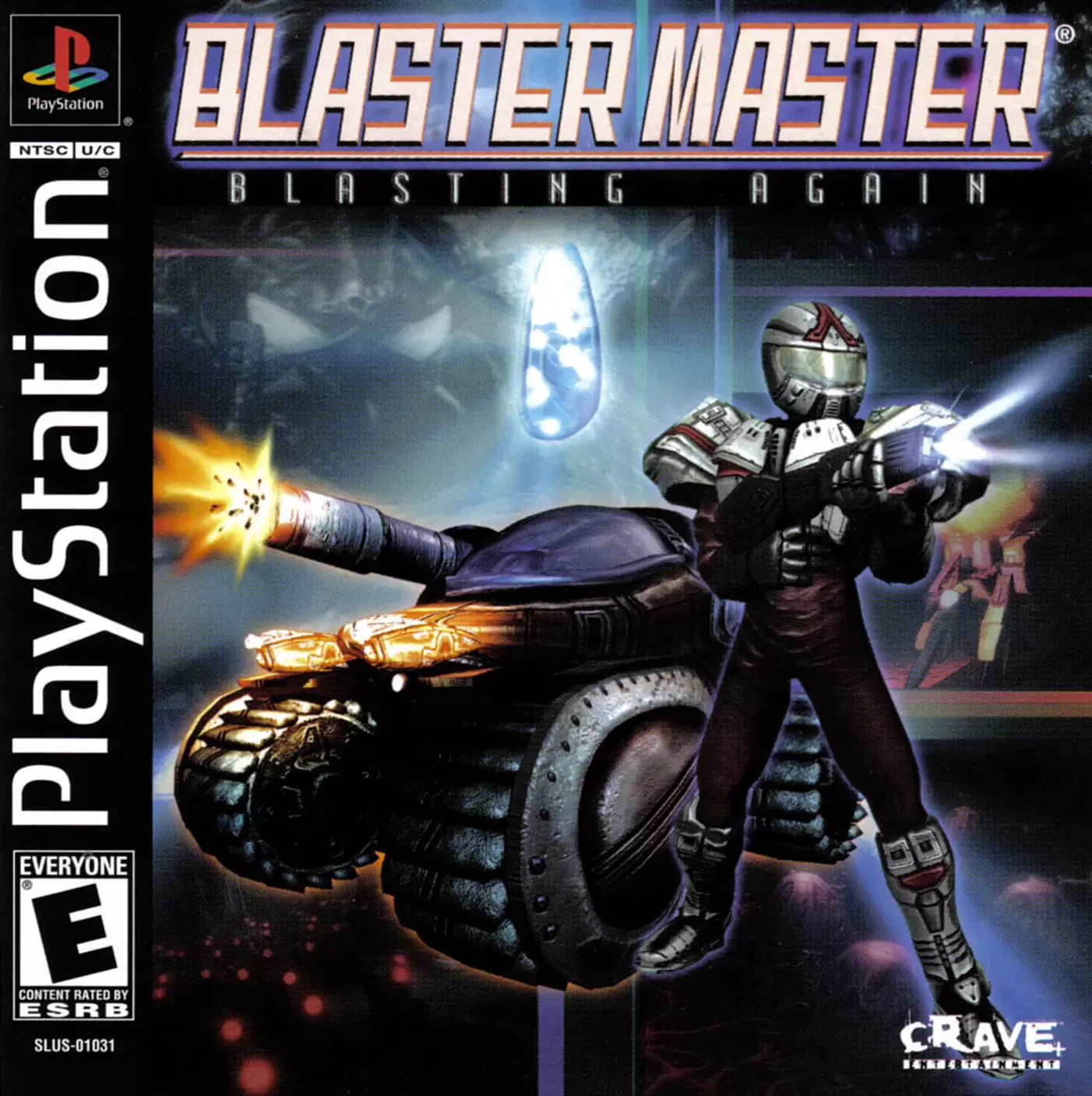 Jeux Playstation PS1 - Blaster Master: Blasting Again