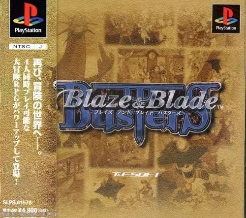 Playstation games - Blaze and Blade Busters
