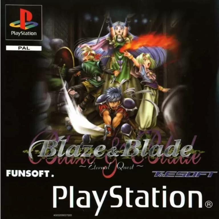 Jeux Playstation PS1 - Blaze and Blade: Eternal Quest