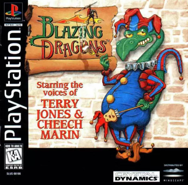 Jeux Playstation PS1 - Blazing Dragons