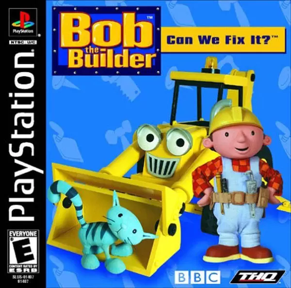 Jeux Playstation PS1 - Bob the Builder: Can We Fix It?