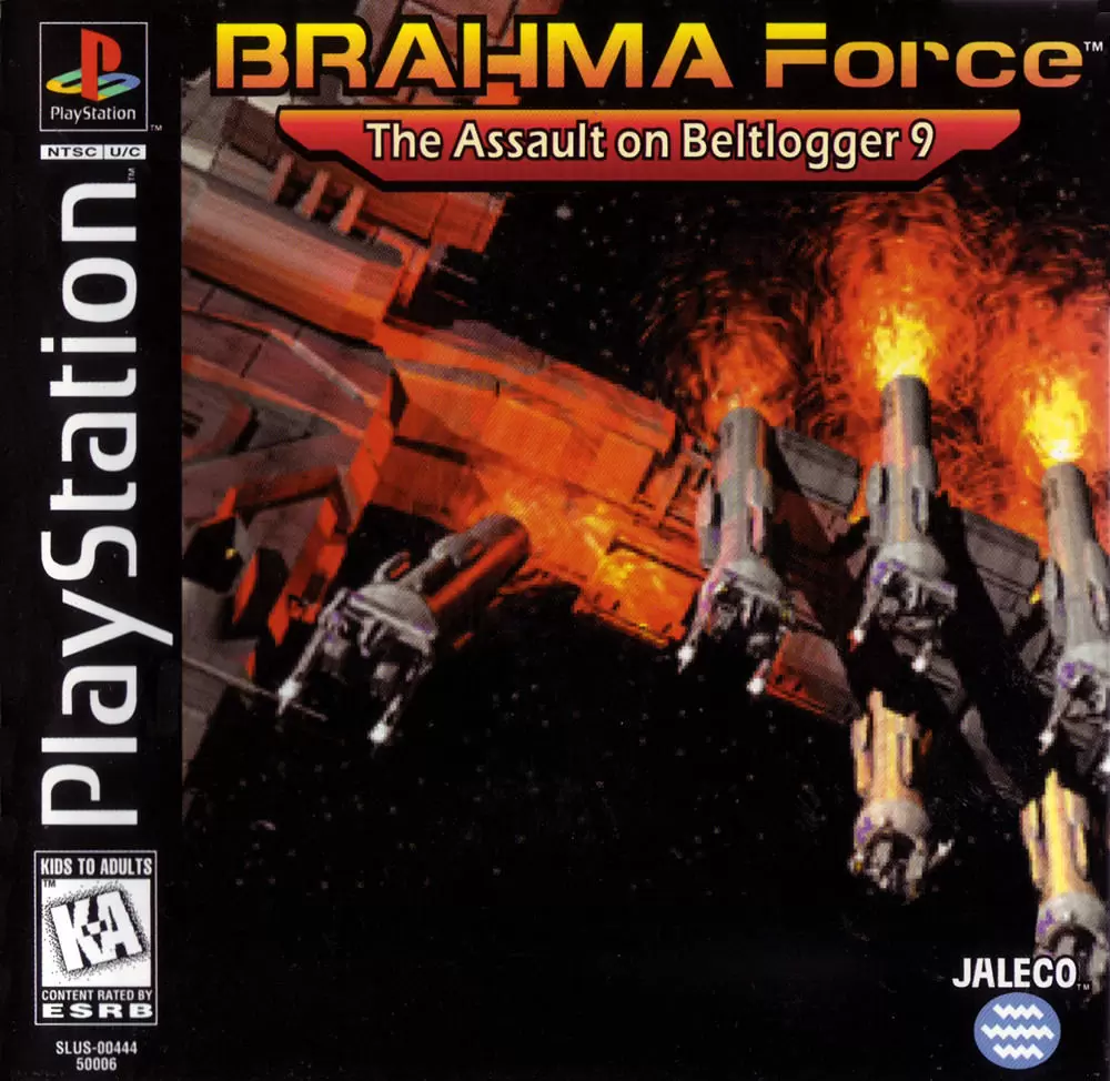 Playstation games - BRAHMA Force: The Assault on Beltlogger 9