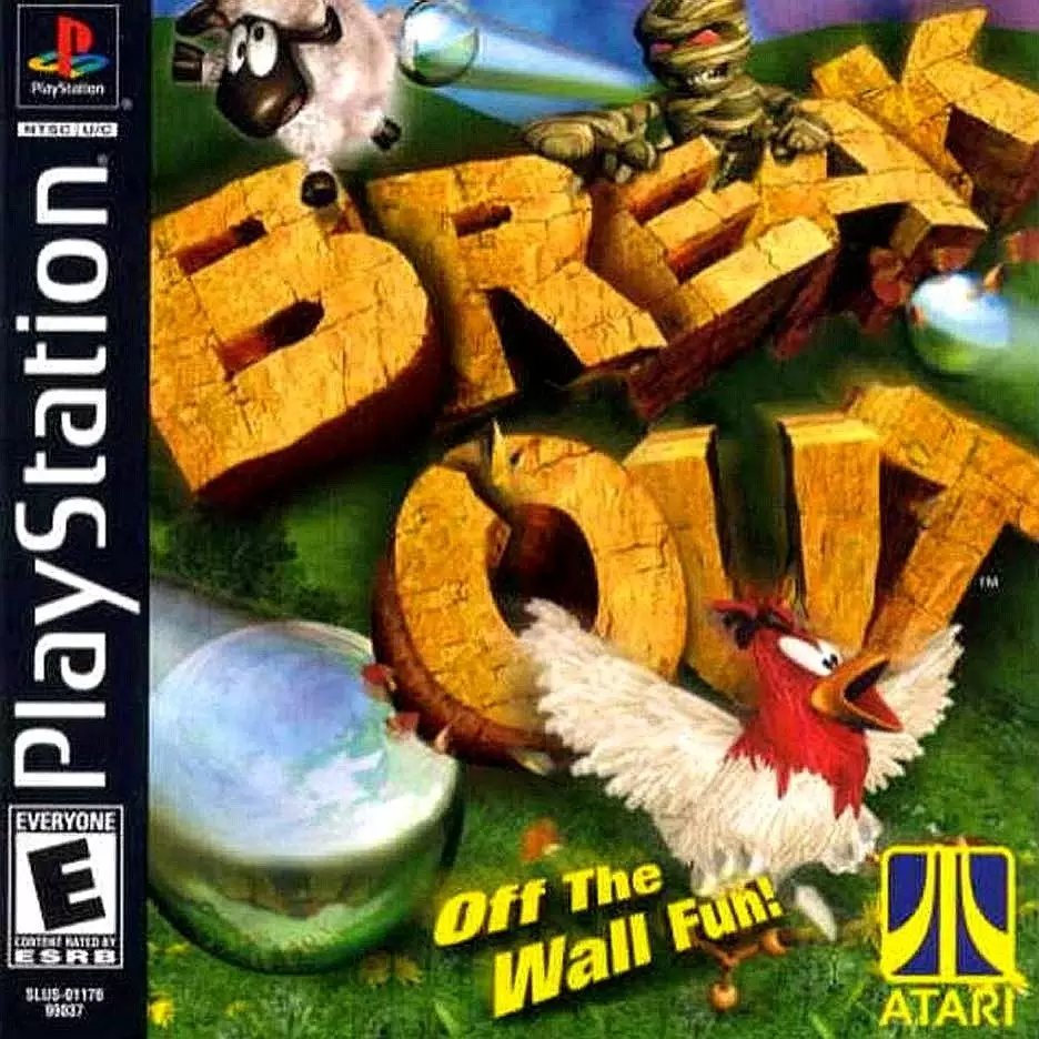 Jeux Playstation PS1 - Breakout
