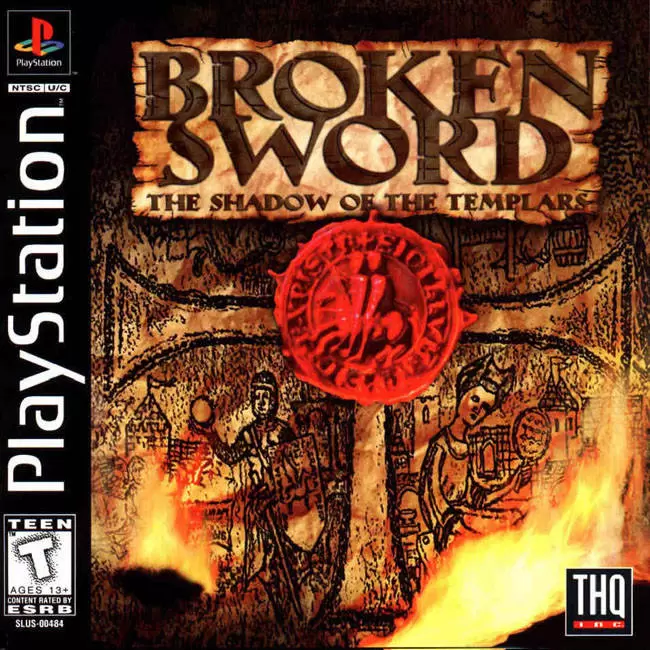 Playstation games - Broken Sword: The Shadow of the Templars