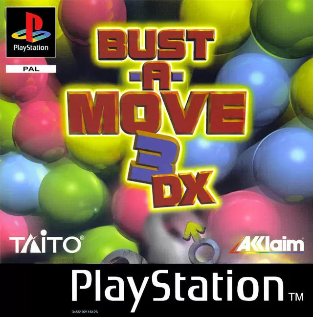 Jeux Playstation PS1 - Bust-A-Move 3 DX
