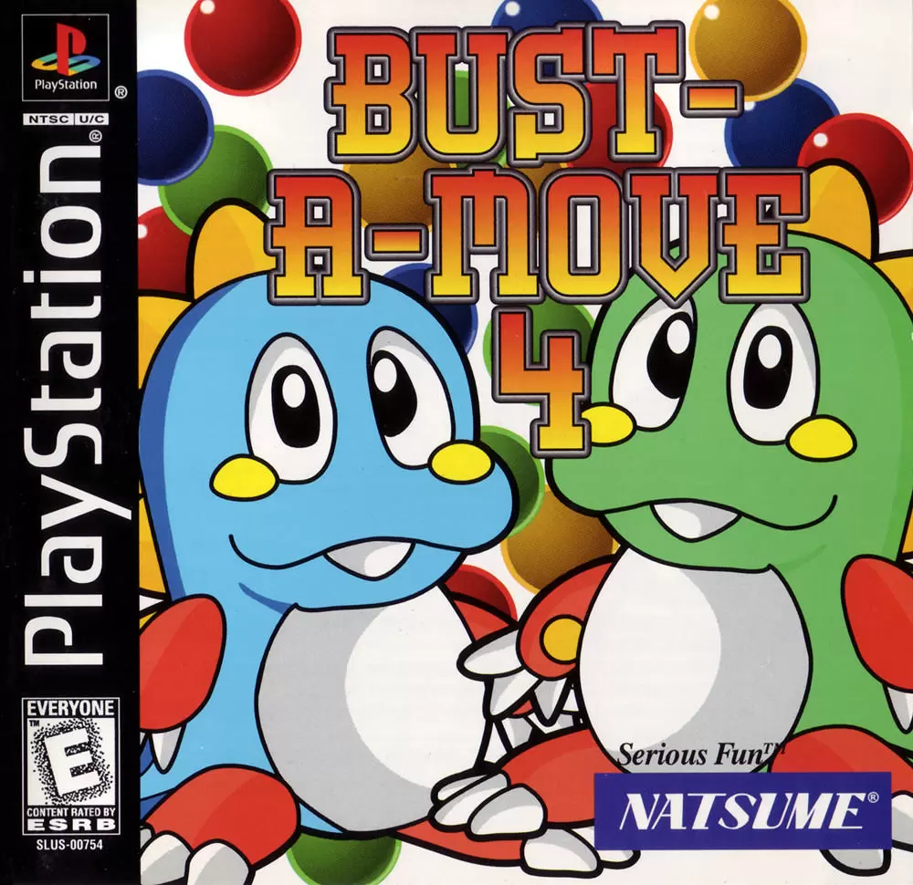 Jeux Playstation PS1 - Bust-A-Move 4
