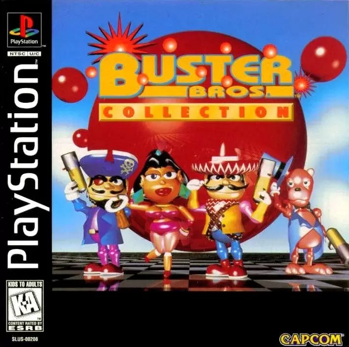 Jeux Playstation PS1 - Buster Bros. Collection