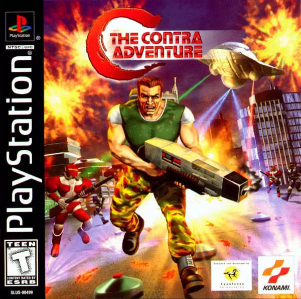 Jeux Playstation PS1 - C: The Contra Adventure