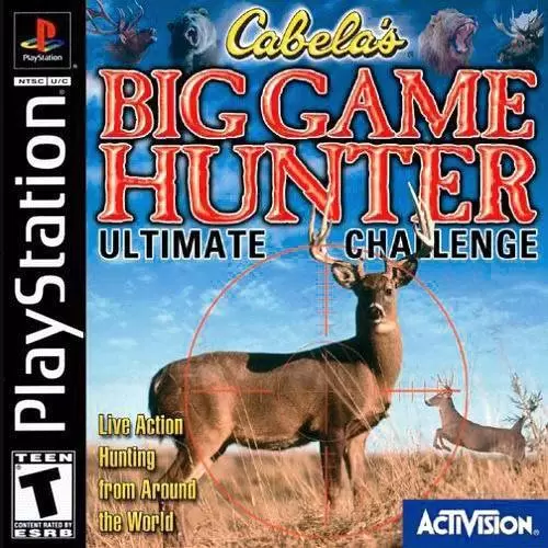 Jeux Playstation PS1 - Cabela\'s Big Game Hunter: Ultimate Challenge