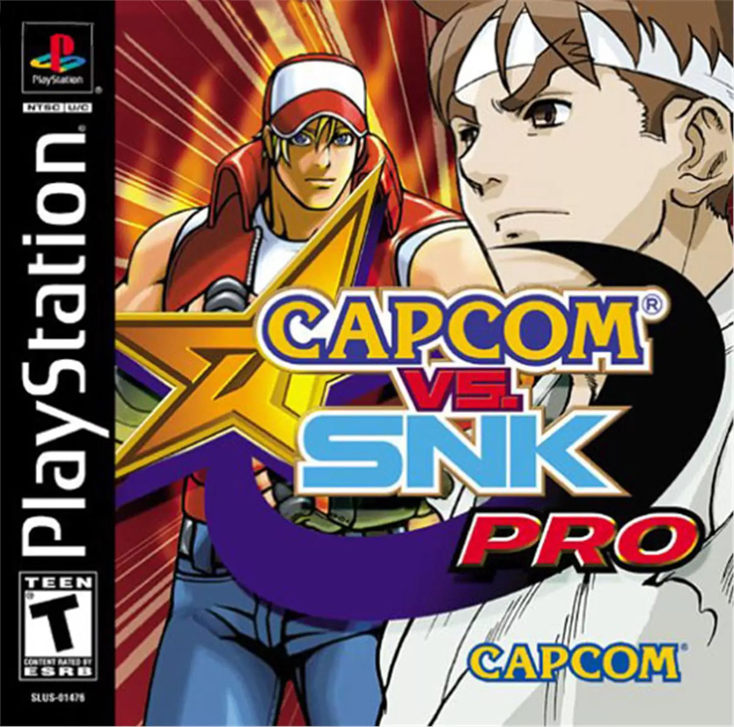 Playstation games - Capcom vs SNK: Millennium Fight 2000 Pro