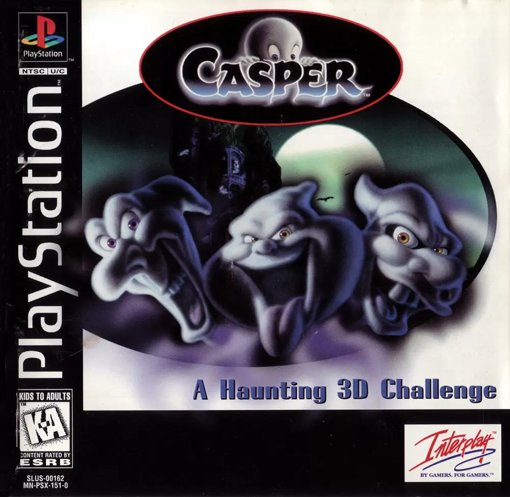 Jeux Playstation PS1 - Casper