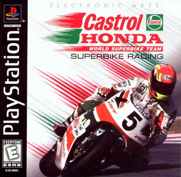 Playstation games - Castrol Honda Superbike