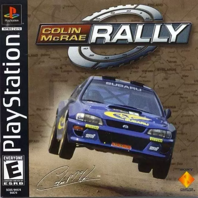 Jeux Playstation PS1 - Colin McRae Rally