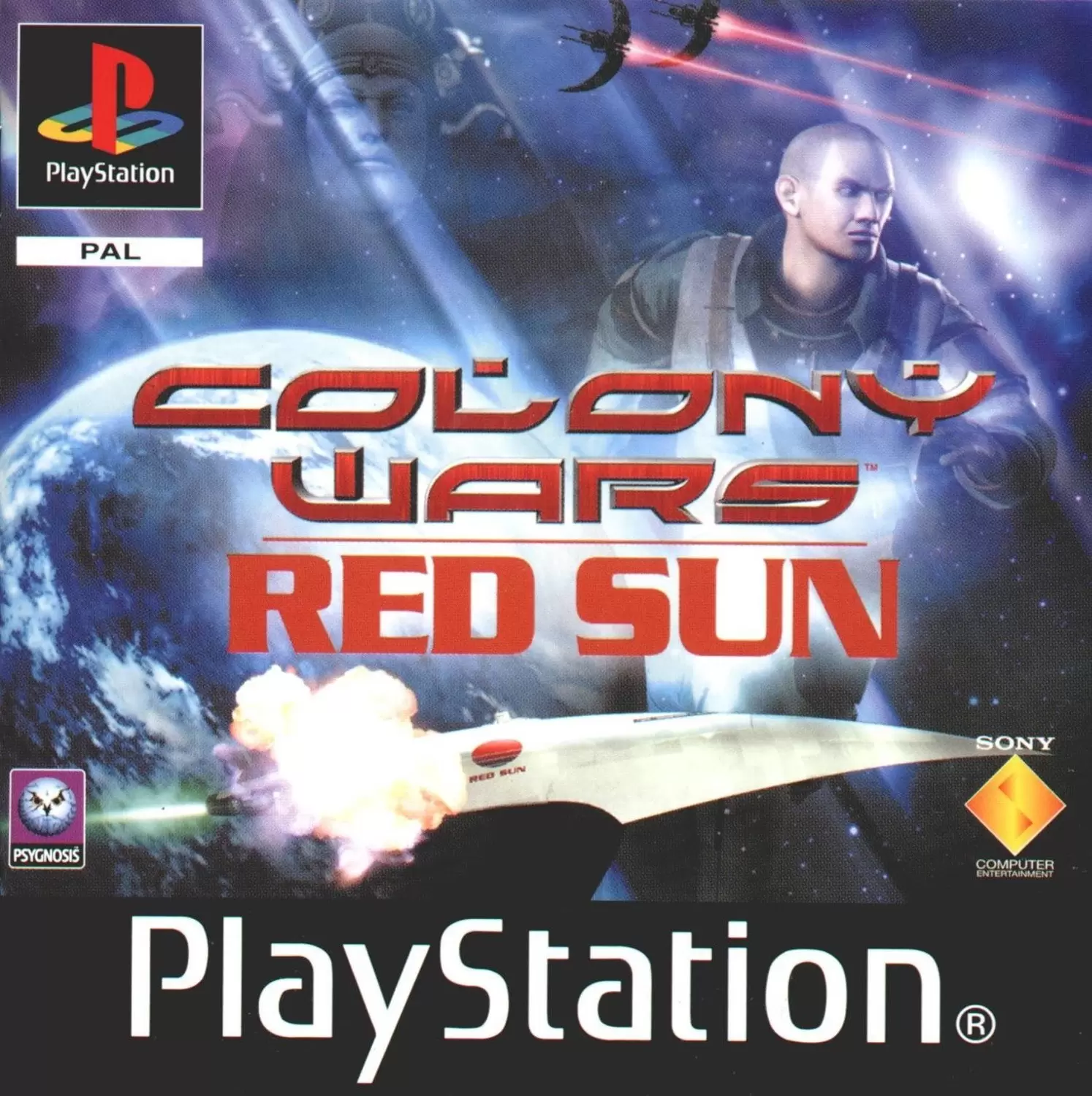Playstation games - Colony Wars: Red Sun