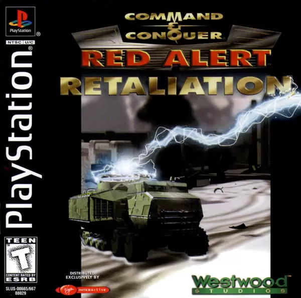 Jeux Playstation PS1 - Command & Conquer: Red Alert - Retaliation