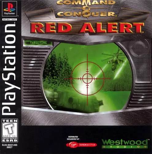 Jeux Playstation PS1 - Command & Conquer: Red Alert