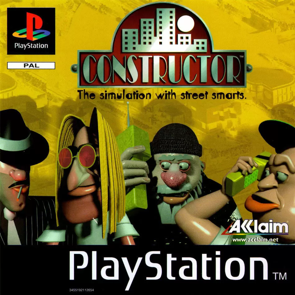 Jeux Playstation PS1 - Constructor