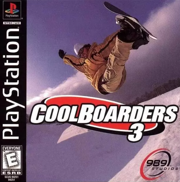 Playstation games - Cool Boarders 3