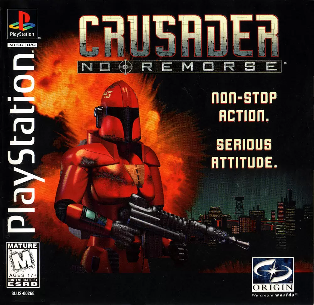 Jeux Playstation PS1 - Crusader: No Remorse