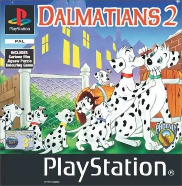 Jeux Playstation PS1 - Dalmatians 2