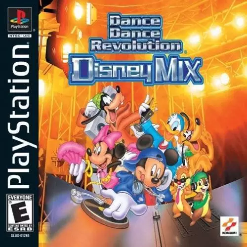 Jeux Playstation PS1 - Dance Dance Revolution Disney Mix