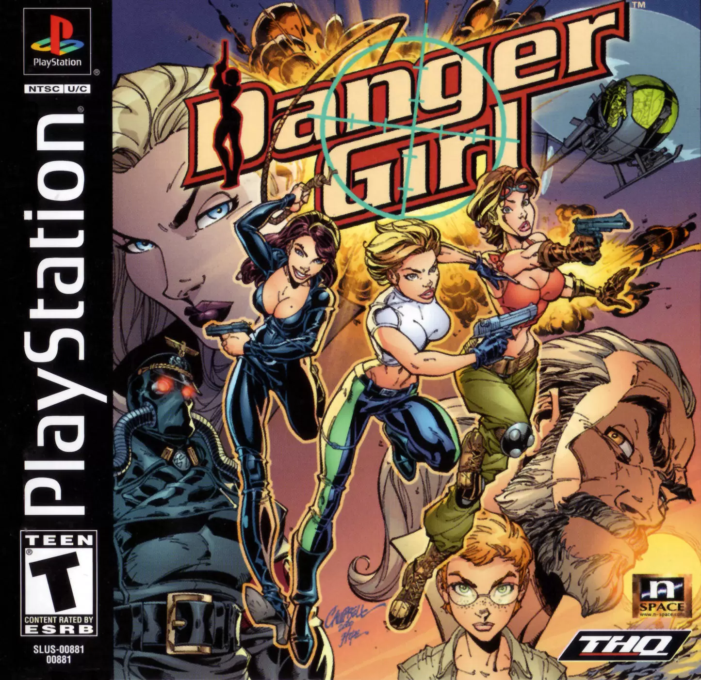 Jeux Playstation PS1 - Danger Girl