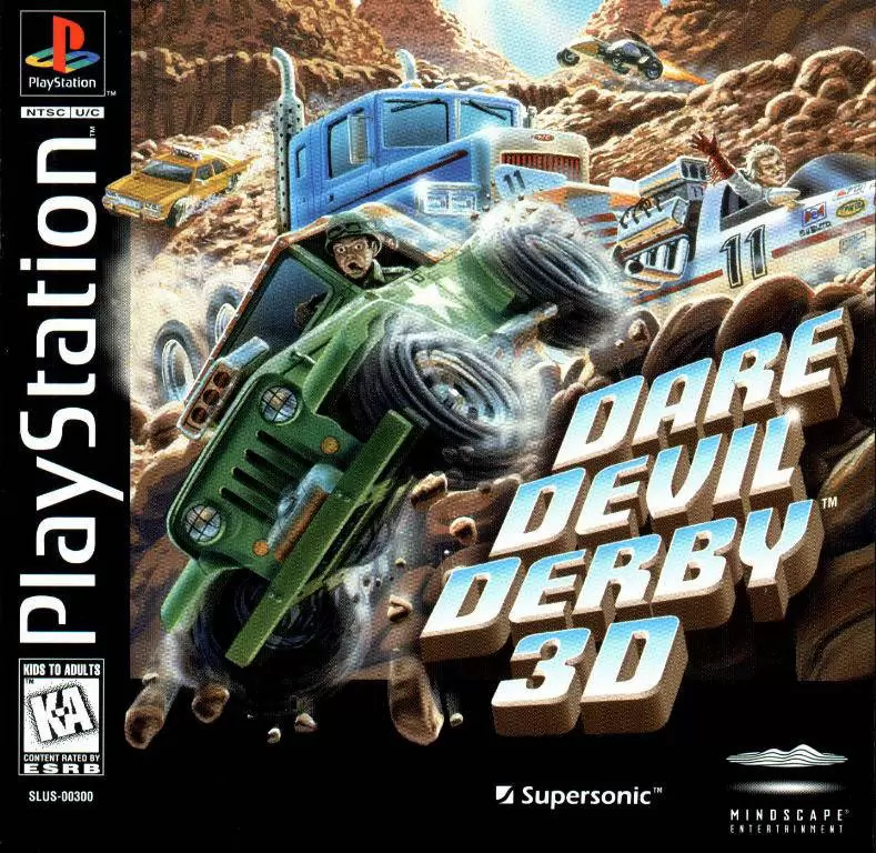 Playstation games - Dare Devil Derby 3D