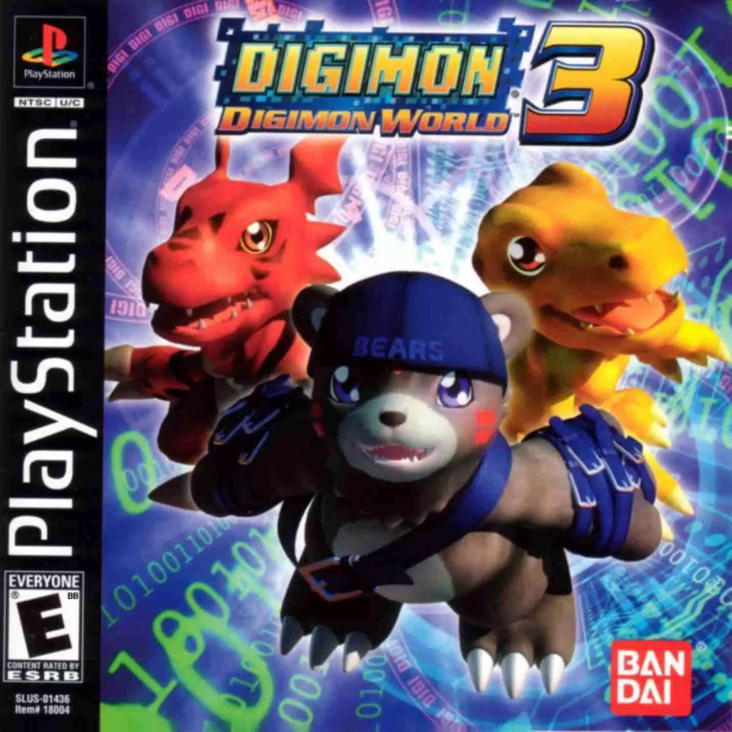 Playstation games - Digimon World 3
