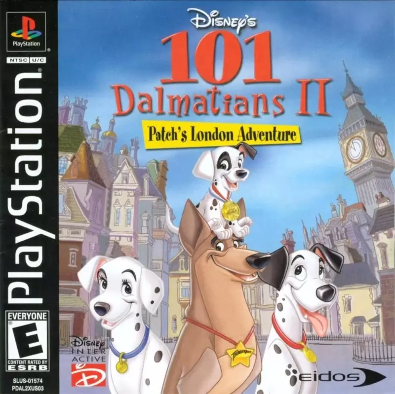 Playstation games - Disney\'s 101 Dalmatians II: Patch\'s London Adventure