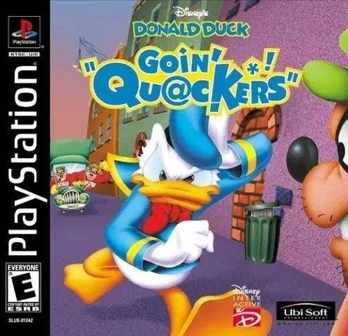 Playstation games - Disney\'s Donald Duck: Goin\' Quackers
