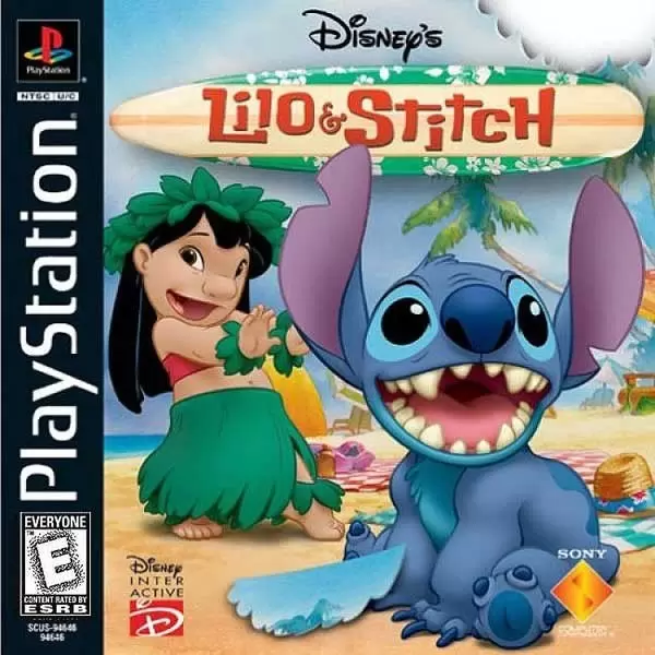 Jeux Playstation PS1 - Disney\'s Lilo & Stitch