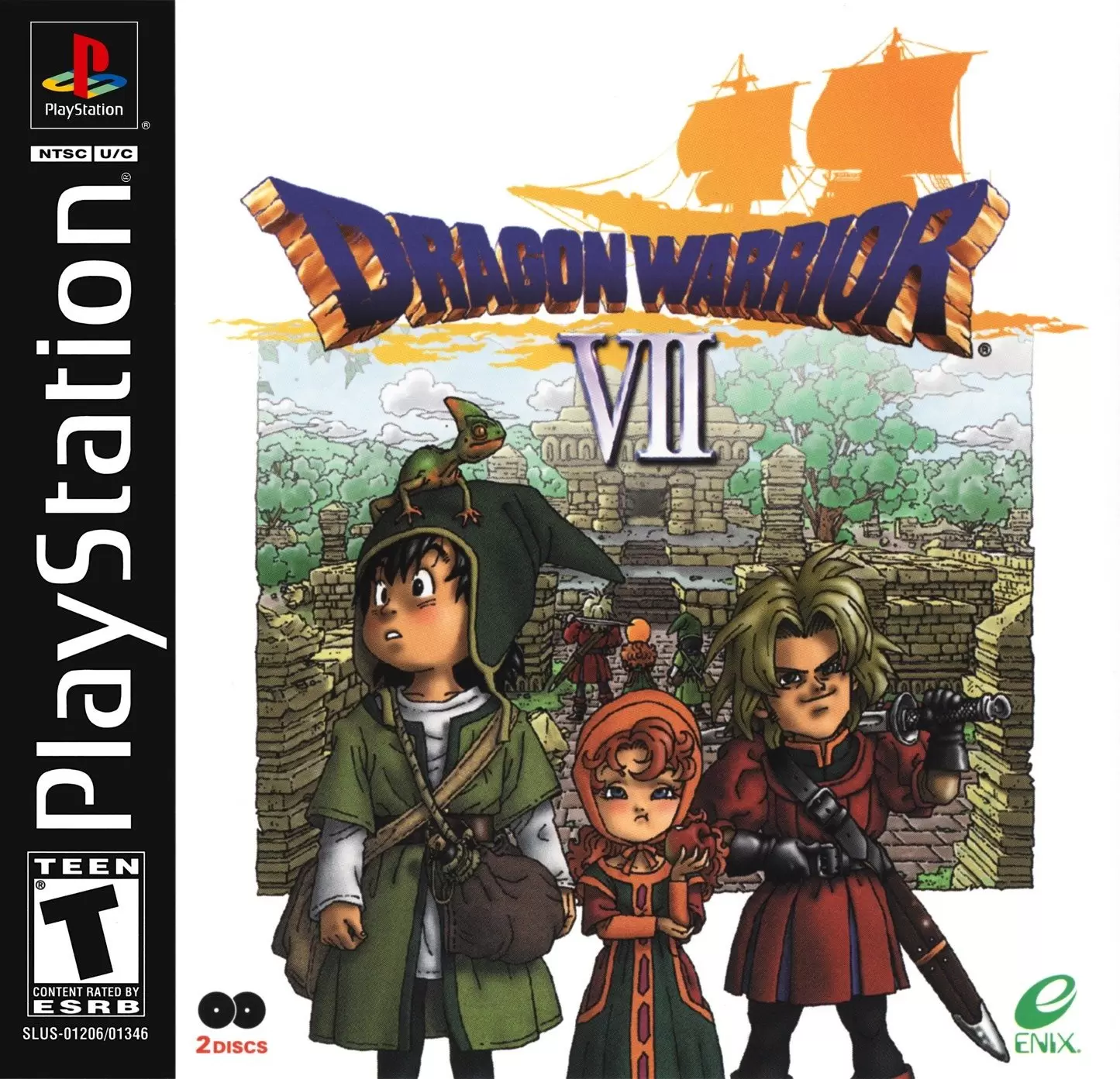 Jeux Playstation PS1 - Dragon Warrior VII