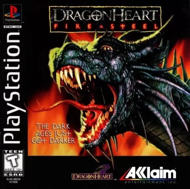 Jeux Playstation PS1 - DragonHeart: Fire & Steel