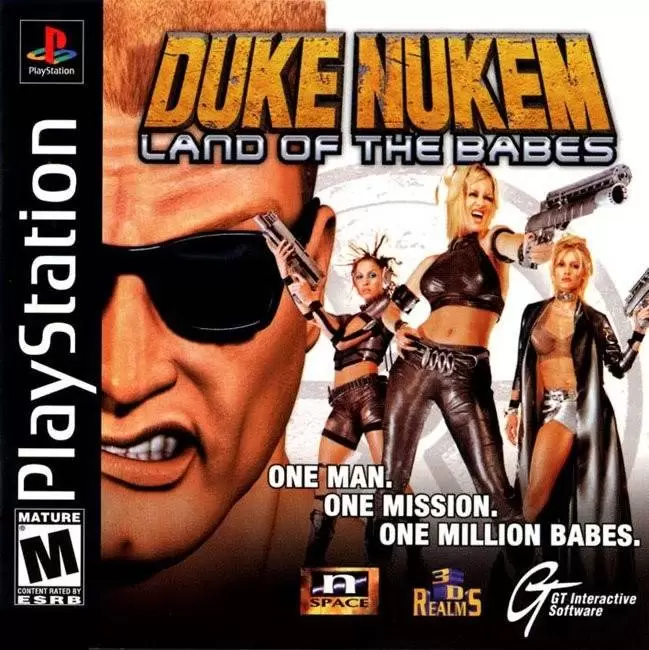 Playstation games - Duke Nukem: Land of the Babes