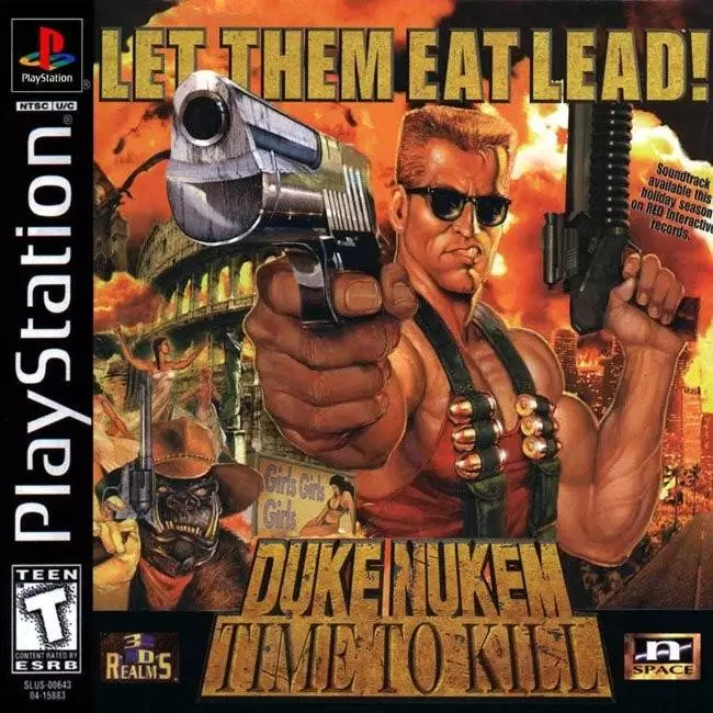 Playstation games - Duke Nukem: Time to Kill